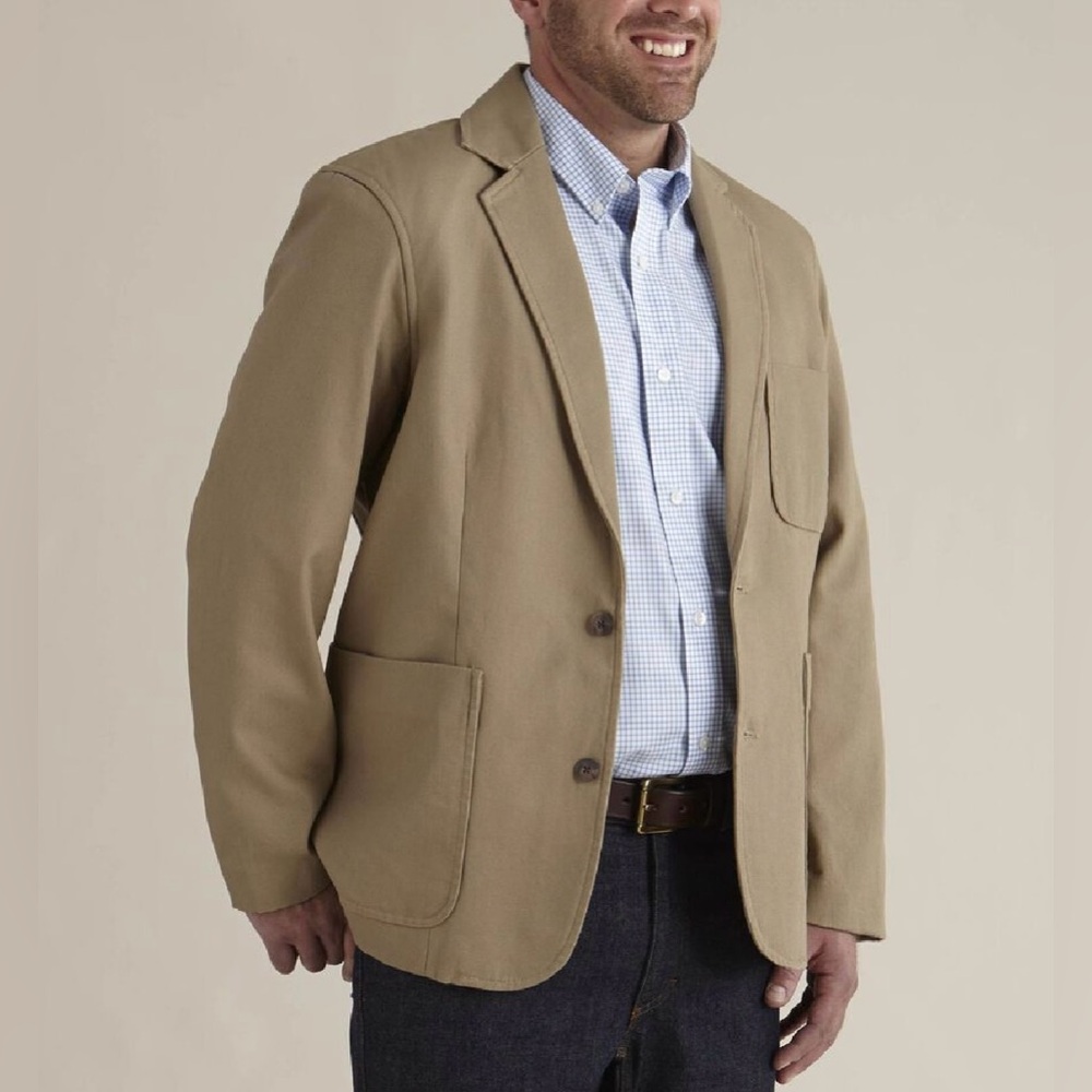 Duluth Trading Co Men’s Fire Hose Presentation Jacket Size M Utility Classic